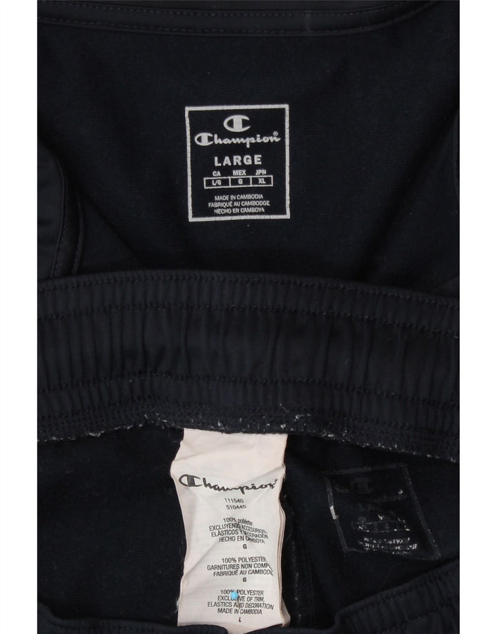 Champion ženska trenirka s grafičkim motivima UK 16 velika tamnoplava poliesterska