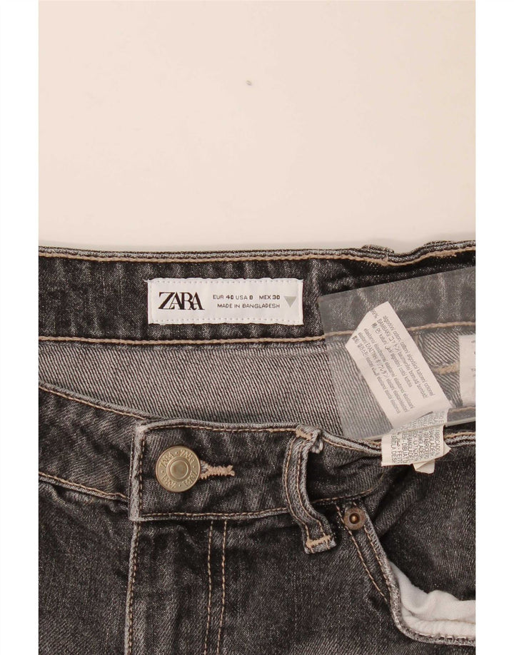 Zara muške ravne traperice EU 40 srednje W30 L32 sivi pamuk