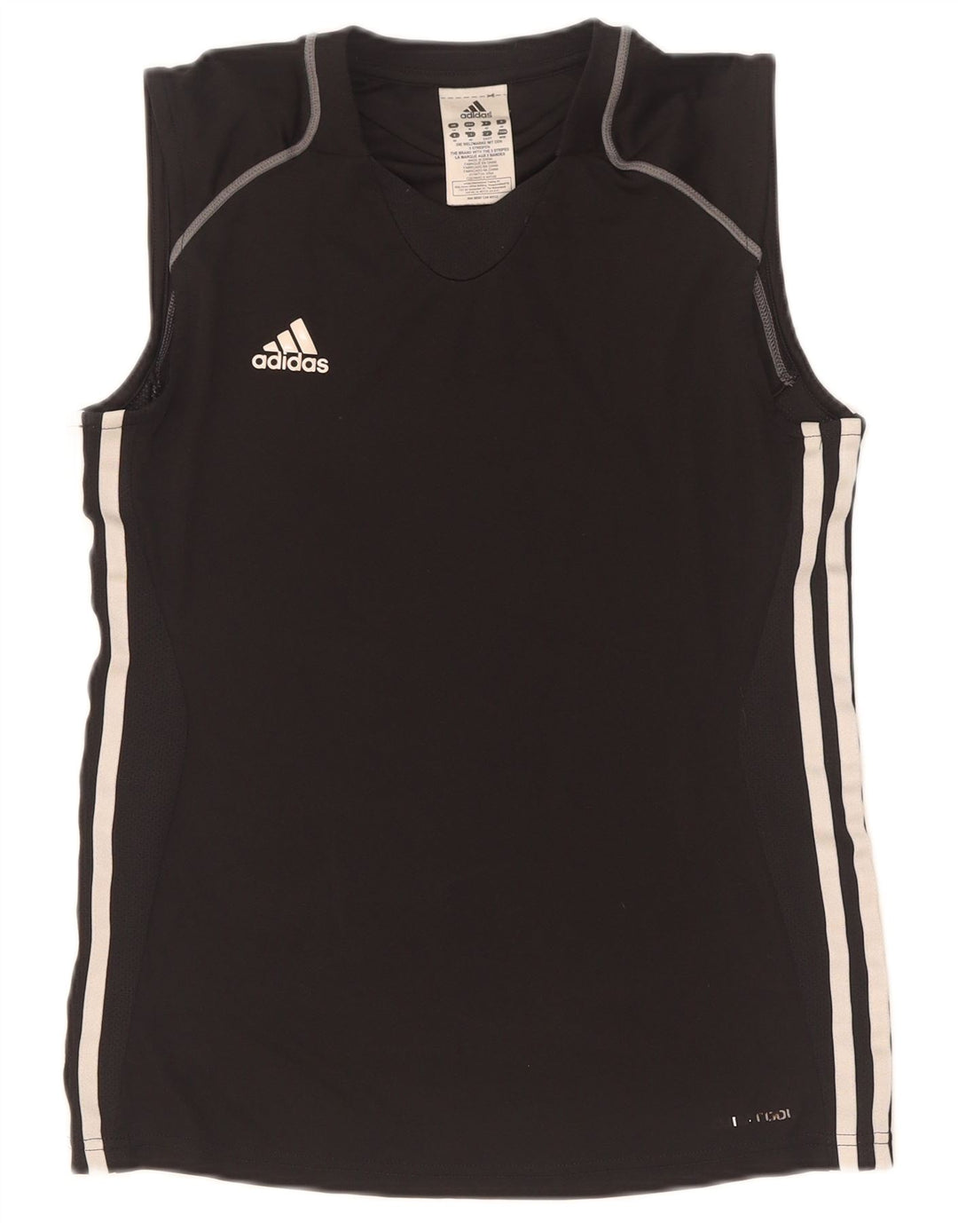Adidas ženski Climacool prsluk UK 14 srednji crni poliester