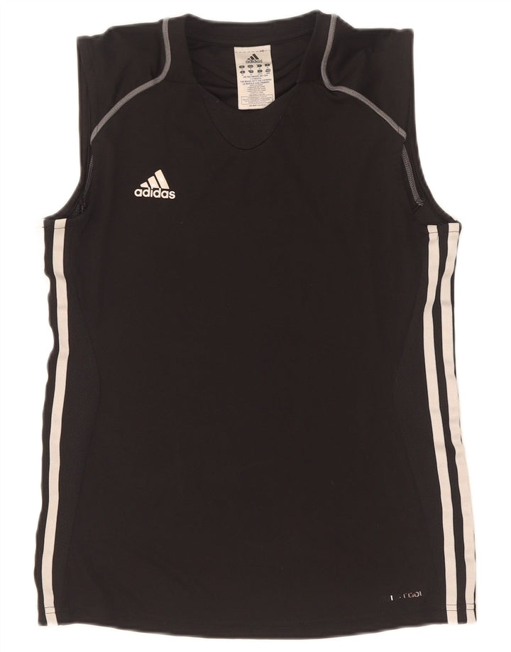 Adidas ženski Climacool prsluk UK 14 srednji crni poliester