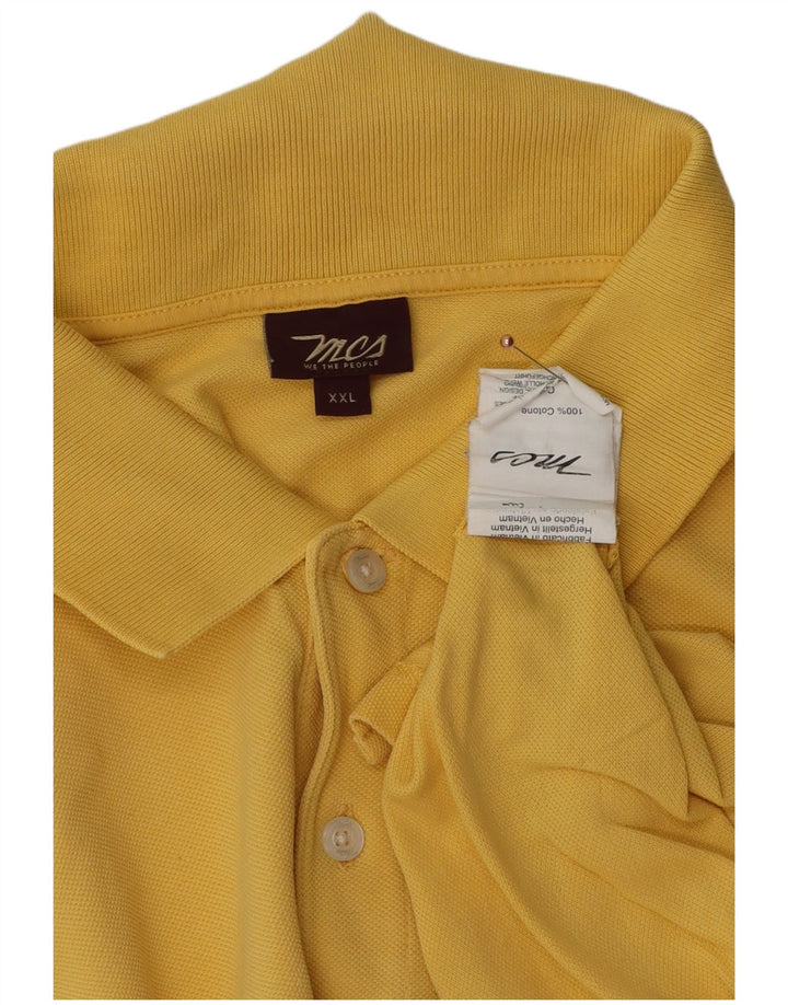Marlboro Classics muška polo majica 2XL žuti pamuk