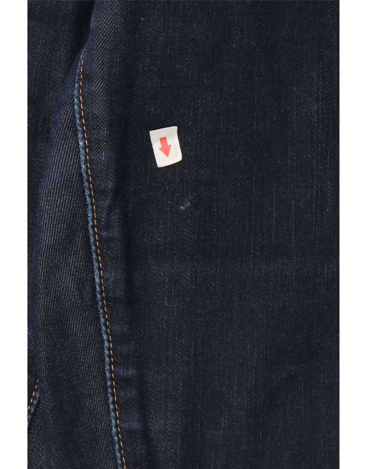 Levi's ženske uske traperice W31 L27 tamnoplavi pamuk
