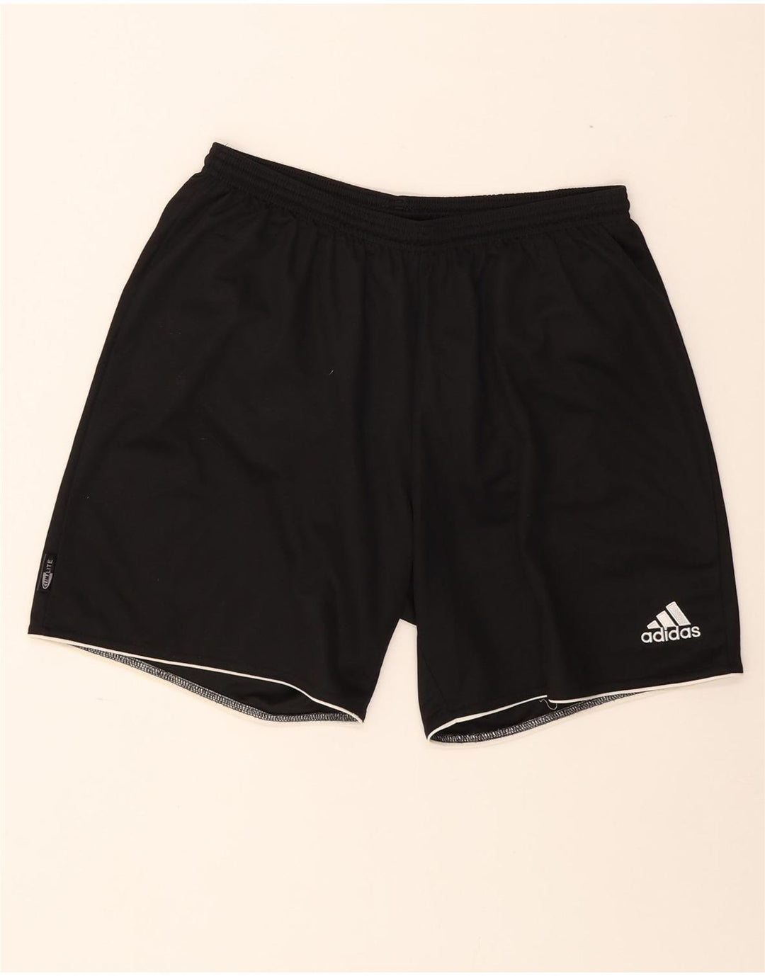 Adidas muške sportske hlače Climalite velike crne pruge od poliestera