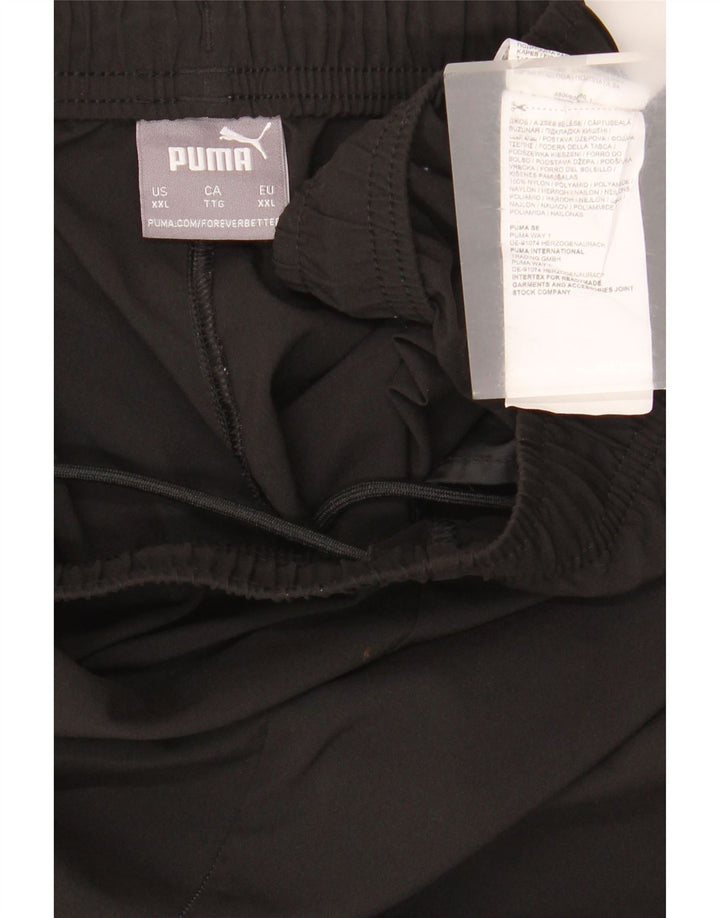 Puma muške hlače za trenirku 2XL crni najlon
