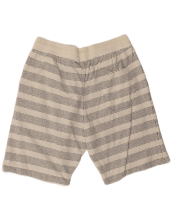 Zara muške sportske kratke hlače XL sivi pamuk na pruge