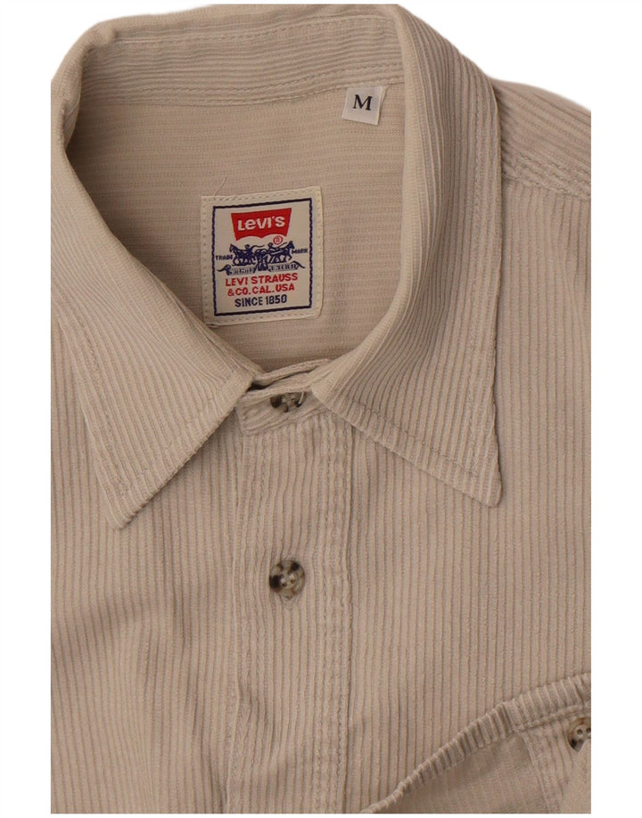Levi's muška košulja od samta srednje bijele boje