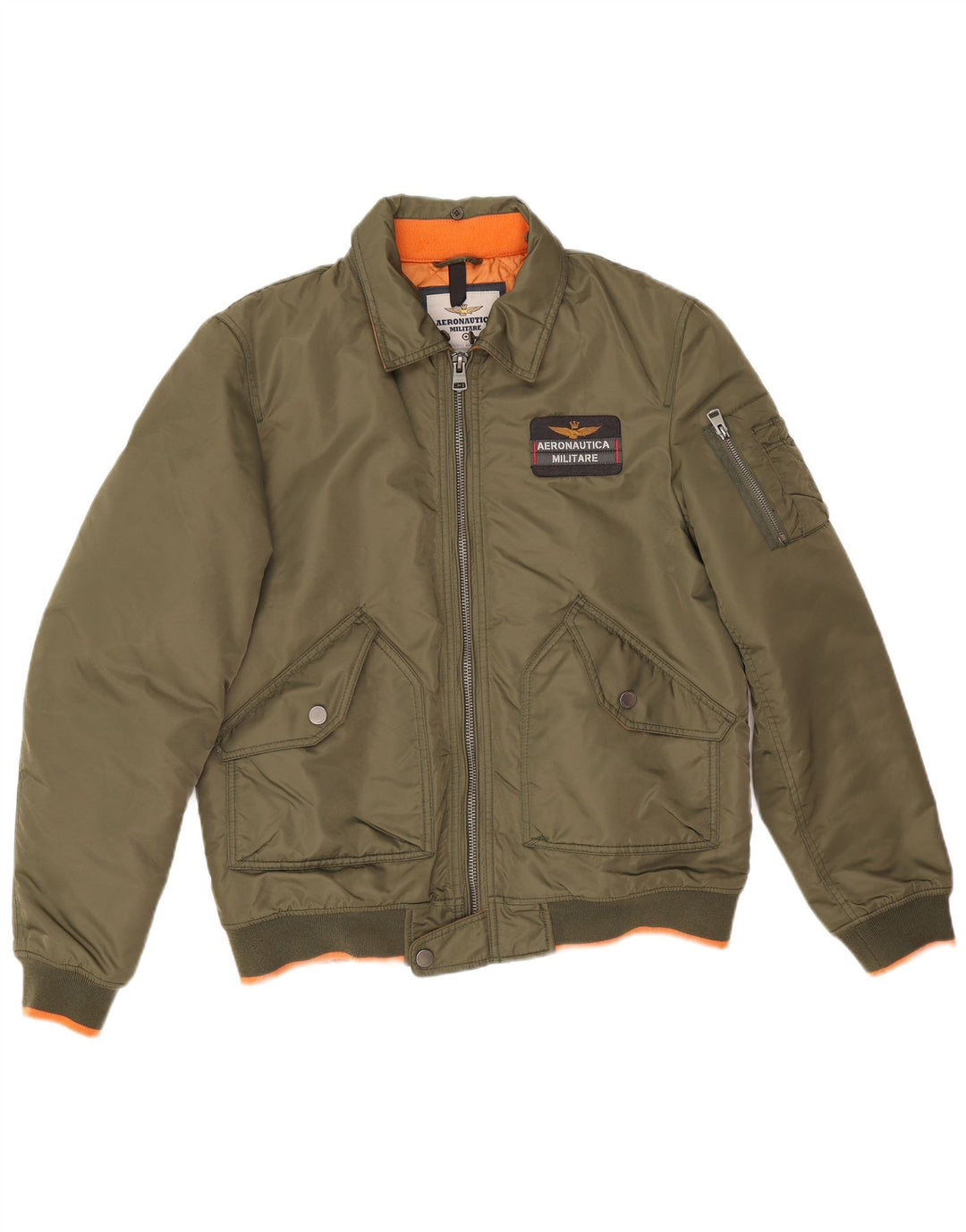 Muška bomber jakna Aeronautica Militare IT 50, srednji kaki najlon