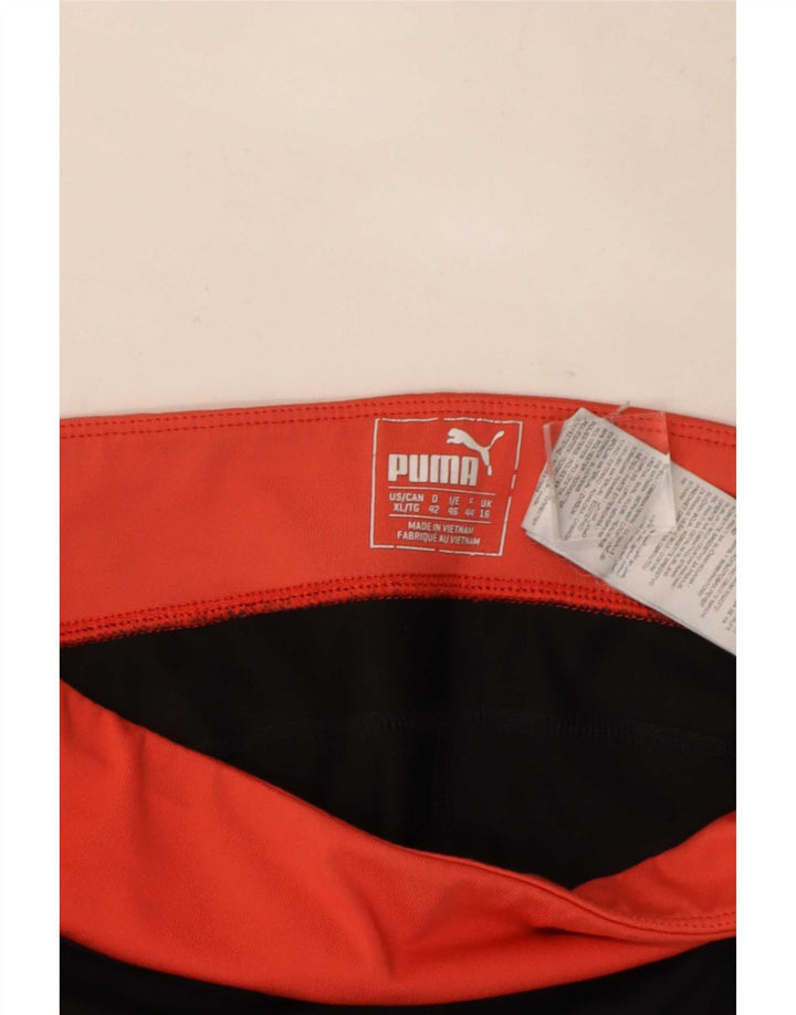 Puma ženske kapri tajice UK 16 veliki crni poliester u boji