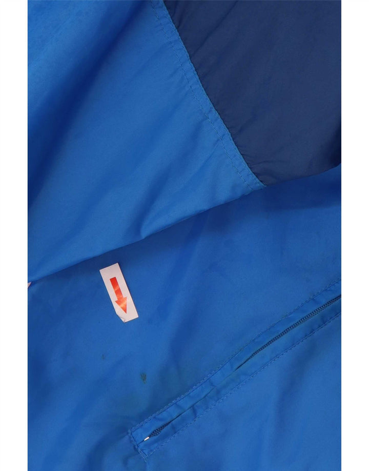 Sporting Club muška kišna jakna s kapuljačom UK 36 Small Blue Colourblock