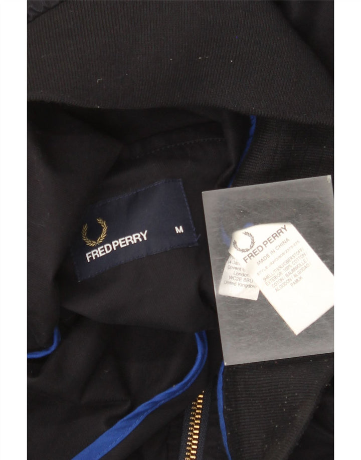 Fred Perry muška bomber jakna UK 38 srednje tamnoplavi pamuk