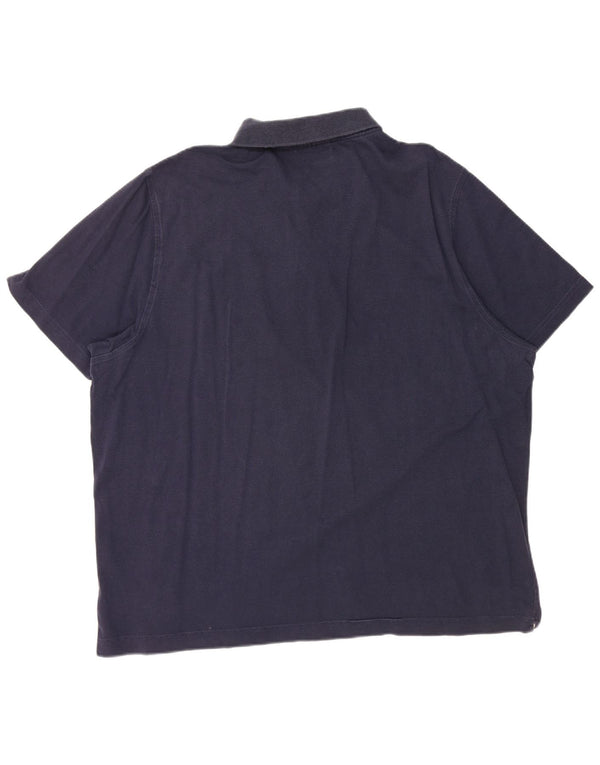 LACOSTE muška polo majica veličina 8 3XL tamnoplavi pamuk