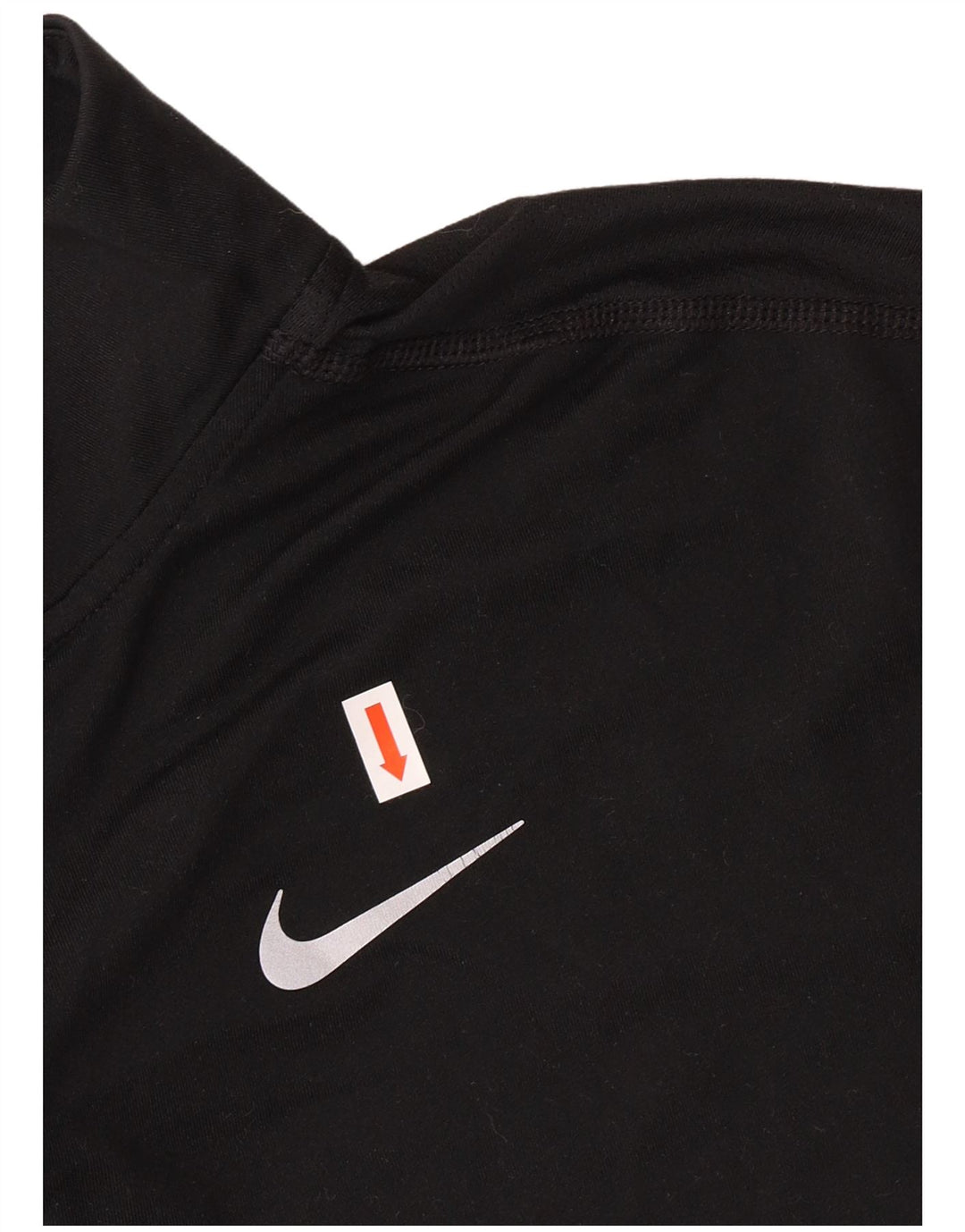 NIKE Ženska trenirka Dri Fit Zip Neck Top UK 10 Small Black