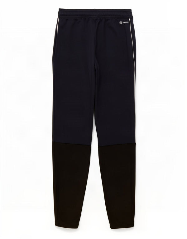 Adidas Mens Tracksuit Trousers Medium Navy Blue Colourblock Polyester