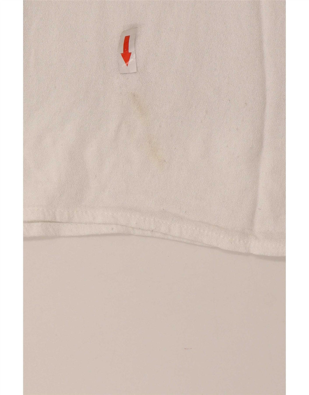 Zara ženski gornji dio heklane bluze UK 12 Medium Beige Colourblock Poliester