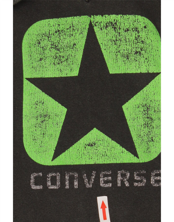 Converse muška majica s kapuljačom s kapuljačom, srednje sivi pamuk