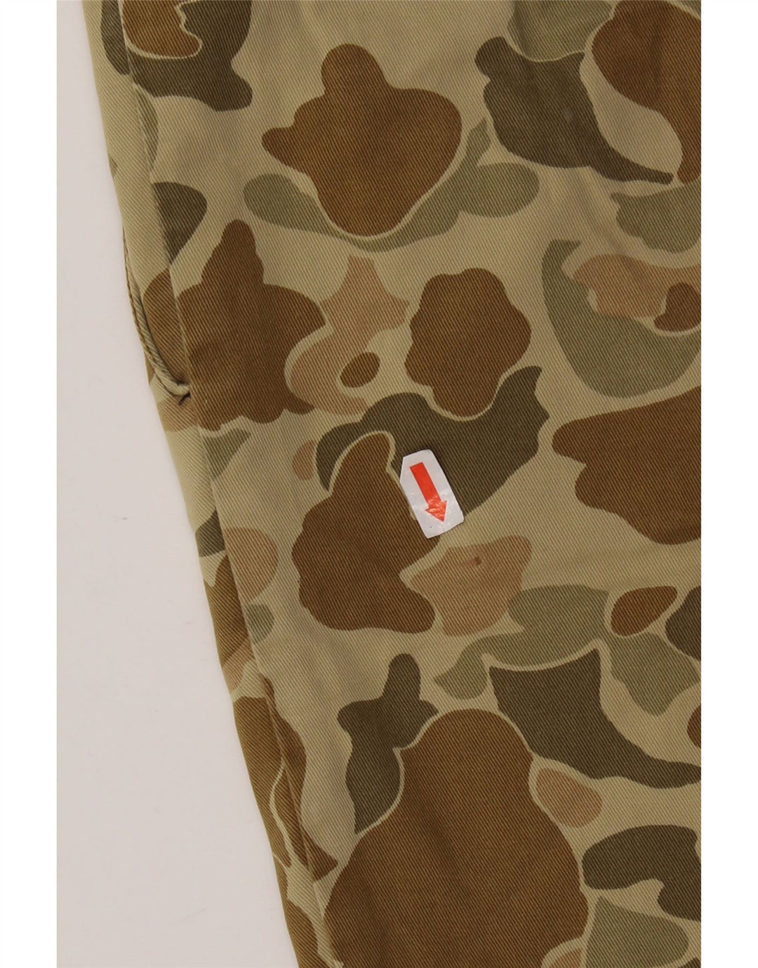 CARHARTT Muške bermuda chino kratke hlače W32 Srednji kaki kamuflažni pamuk