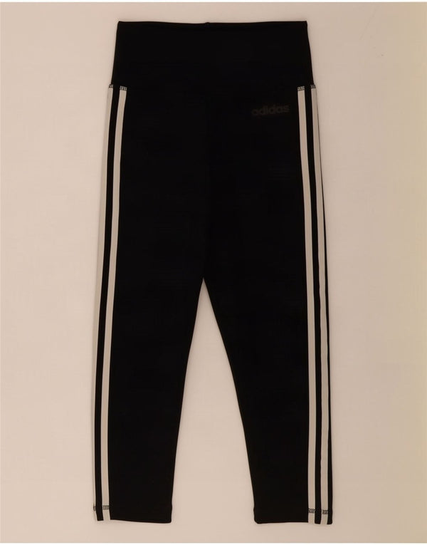 Adidas ženske Climalite Capri tajice UK 4/6 XS crni poliester