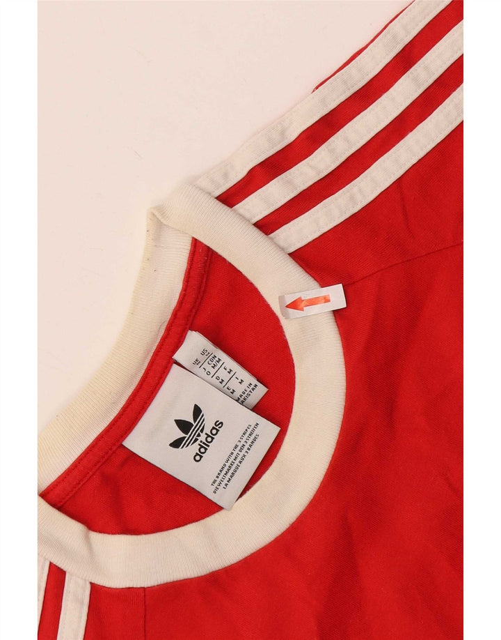 Adidas muška majica kratkih rukava Srednje crveni pamuk