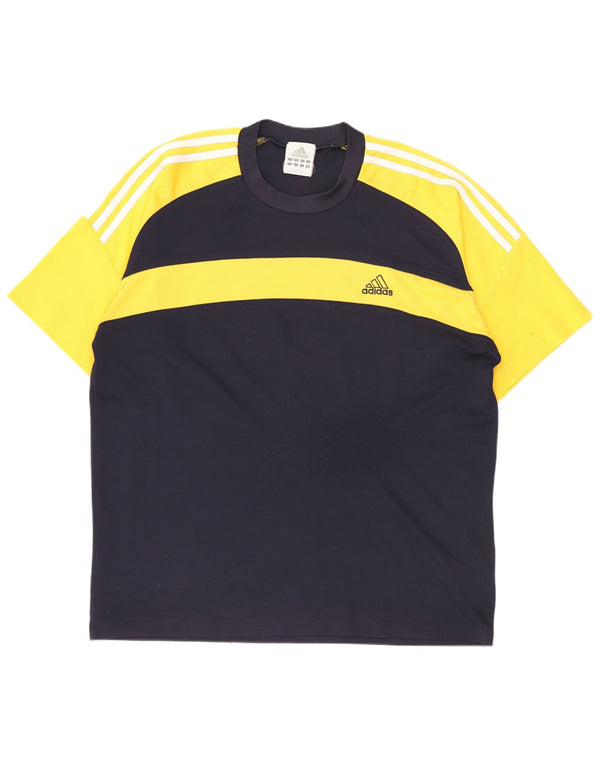 Adidas muška majica kratkih rukava UK 44/46 XL tamnoplava boja