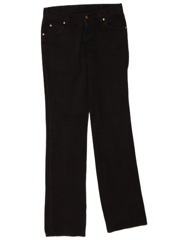 Wrangler Mens Evolution Straight Jeans W32 L36 Crni pamuk