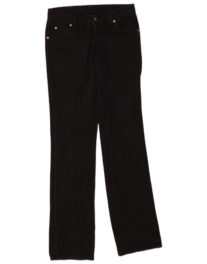 Wrangler Mens Evolution Straight Jeans W32 L36 Crni pamuk