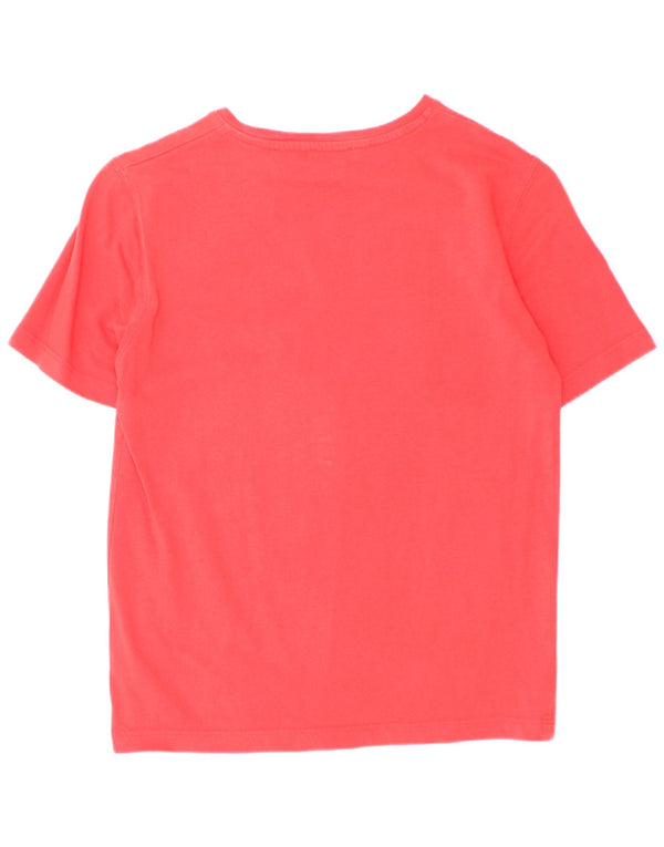 Majica kratkih rukava Hugo Boss Boys Graphic T-Shirt 9-10 Years, crveni pamuk