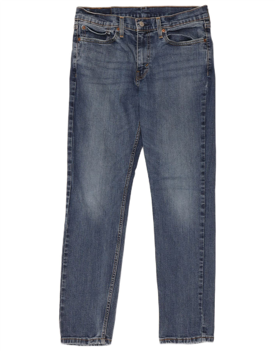 Levi's muške ravne traperice W31 L30 plavi pamuk