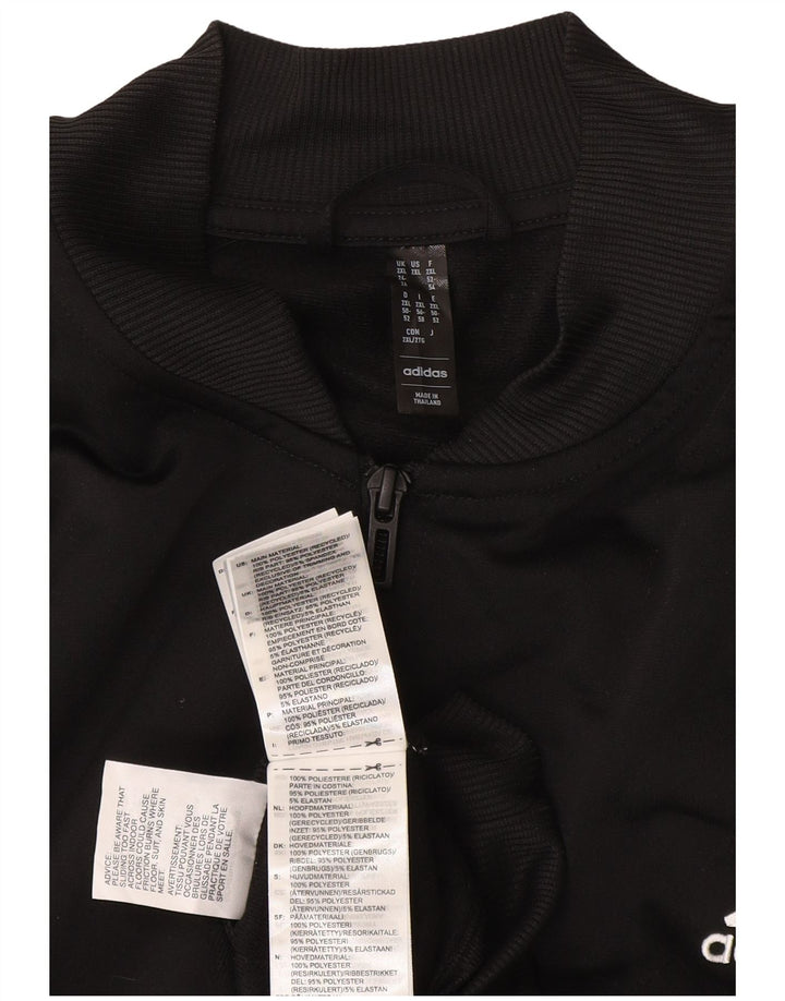 Adidas ženska gornja jakna za trenirku UK 24/26 2XL crni poliester