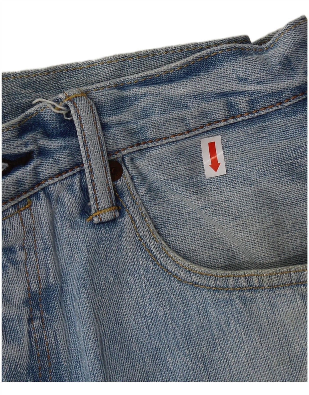 Levi's muške 501 ravne traperice W32 L30 plavi pamuk