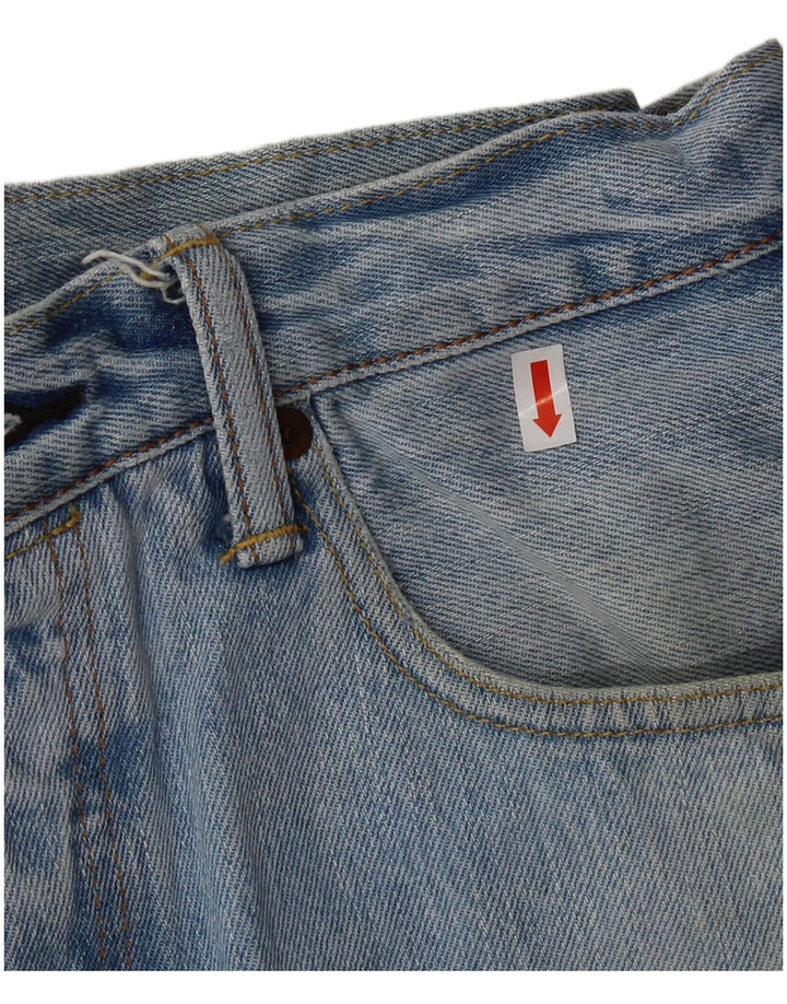 Levi's muške 501 ravne traperice W32 L30 plavi pamuk