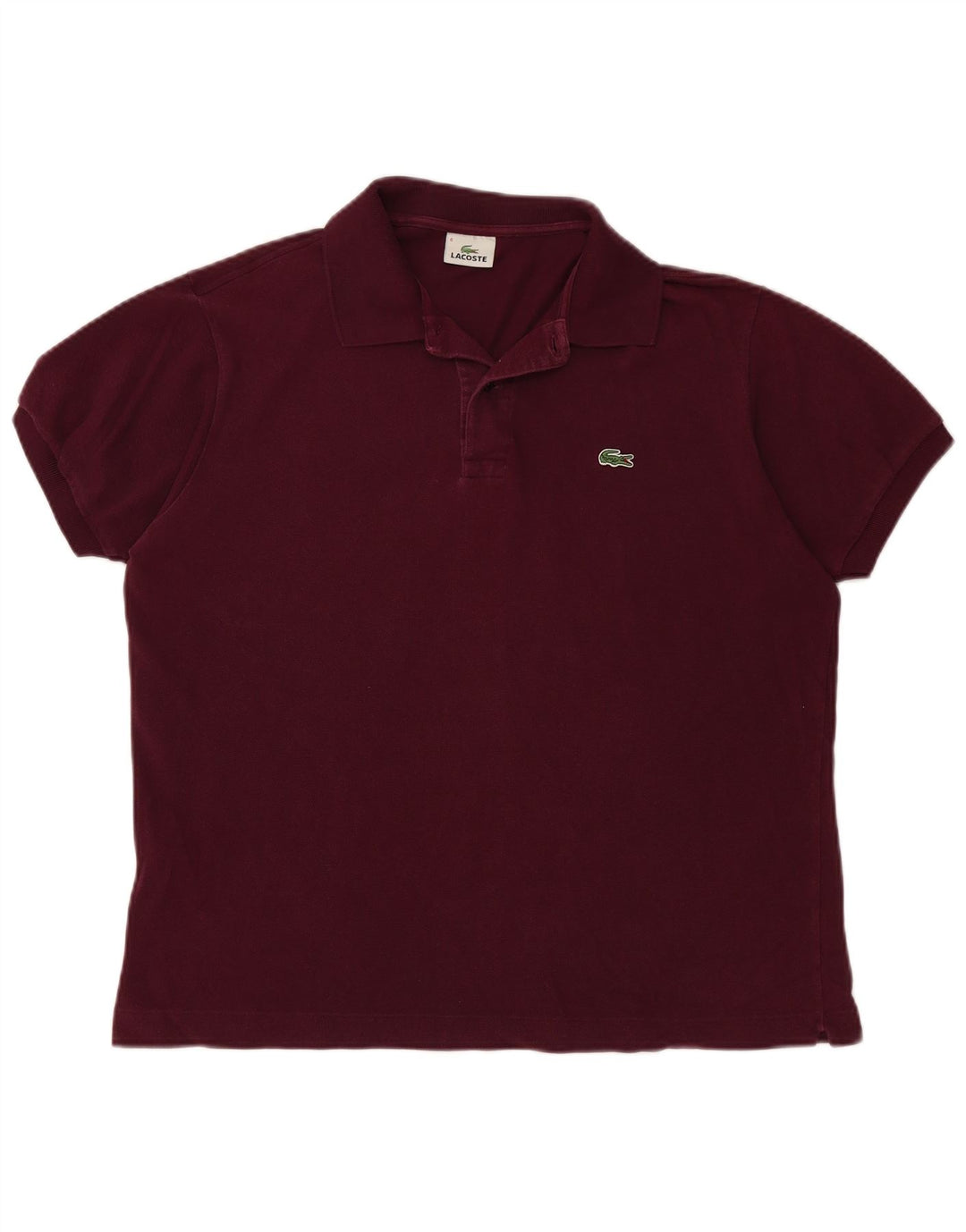 LACOSTE Muška polo majica, veličina 6 XL, kestenjasti pamuk