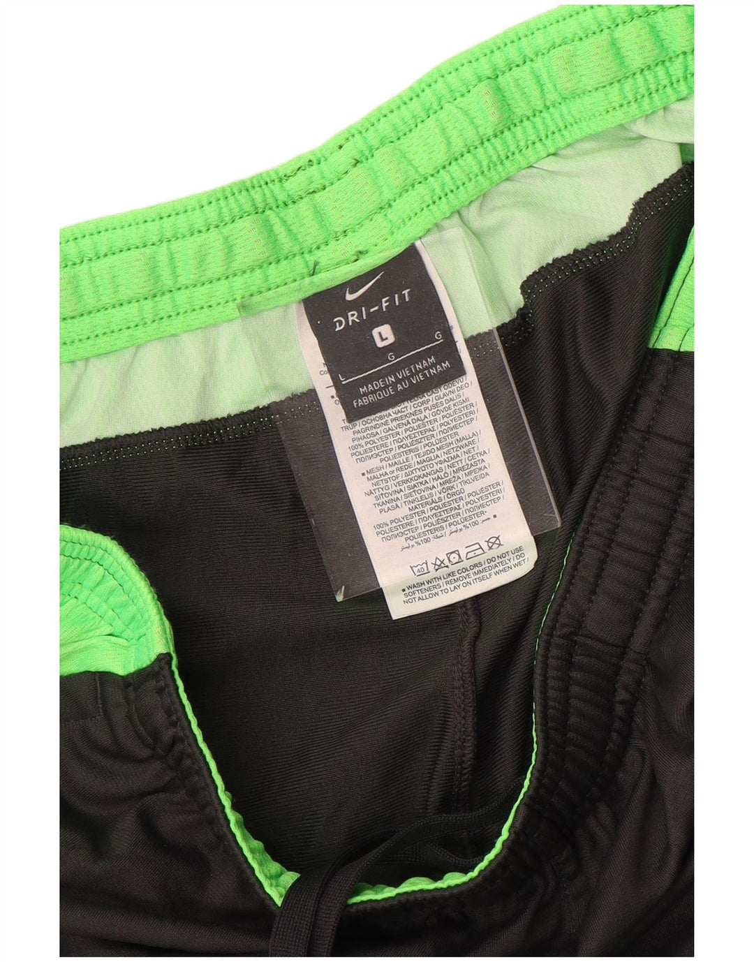 Nike muške hlače za trenirku Dri Fit Large Grey Colourblock Poliester