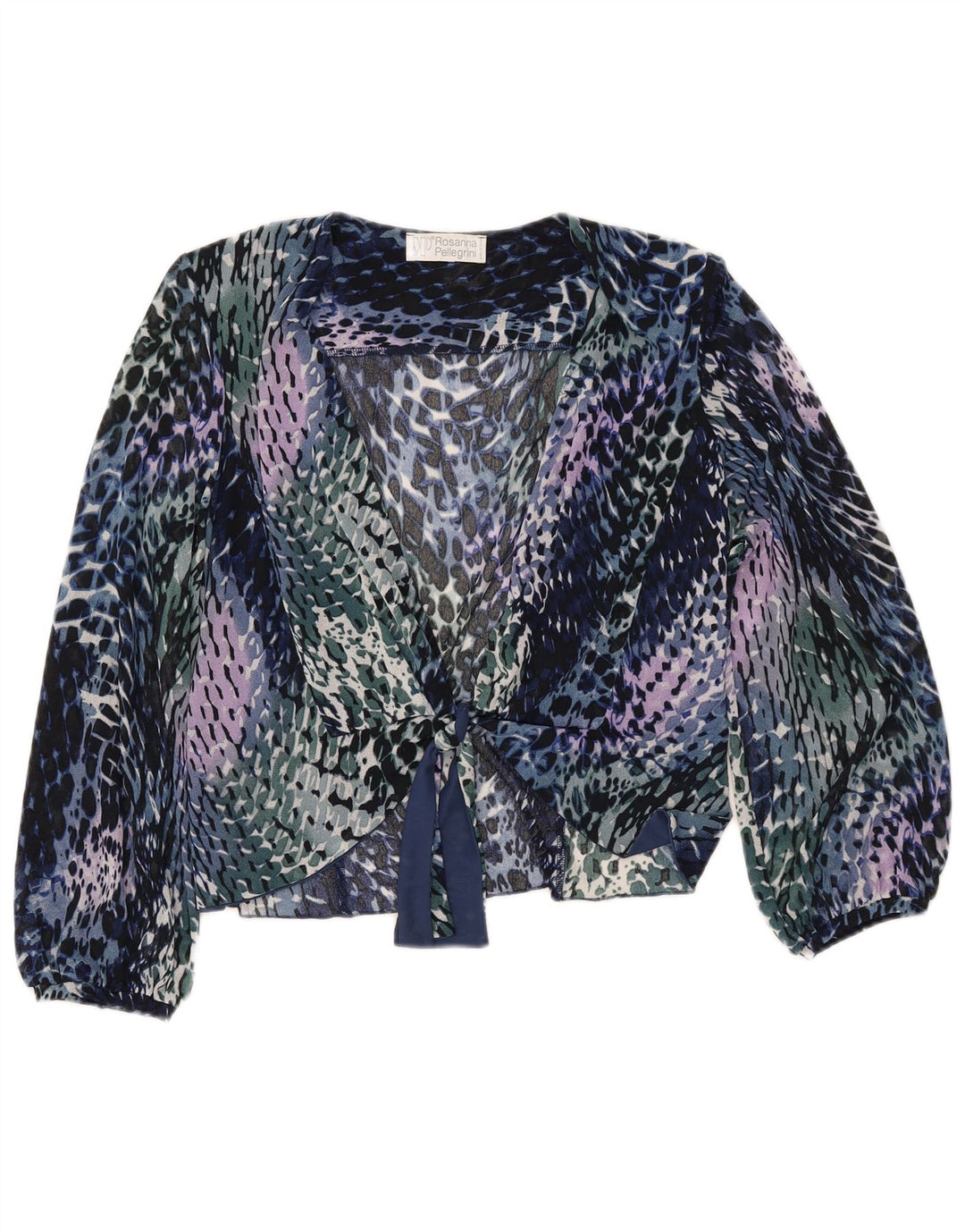 ROSANNA PELLEGRINI Ženska košulja bluza UK 14 srednje višebojna