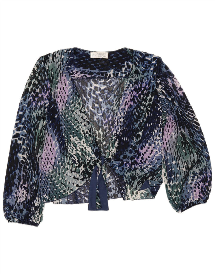 ROSANNA PELLEGRINI Ženska košulja bluza UK 14 srednje višebojna