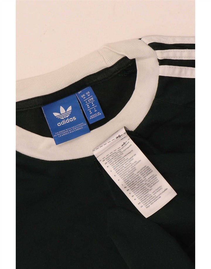 Adidas muška majica s grafičkim motivima, srednji zeleni pamuk