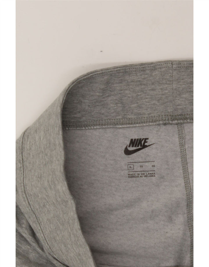 NIKE Womens Graphic Leggings UK 18 XL  Grey Vintage Nike and Second-Hand Nike from Messina Hembry 