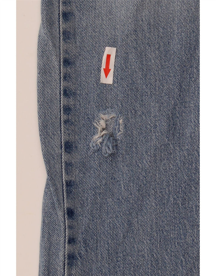 Levi's muške 502 ravne traperice W33 L32 plavi pamuk