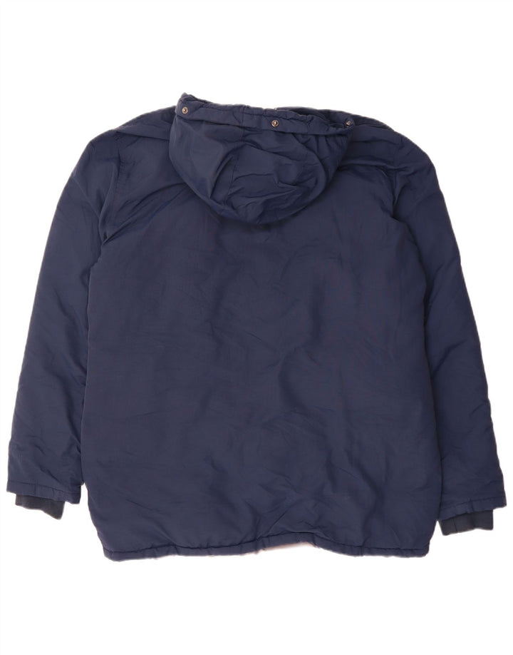 Pickwick muška podstavljena jakna s kapuljačom UK 42 XL tamnoplavi poliester