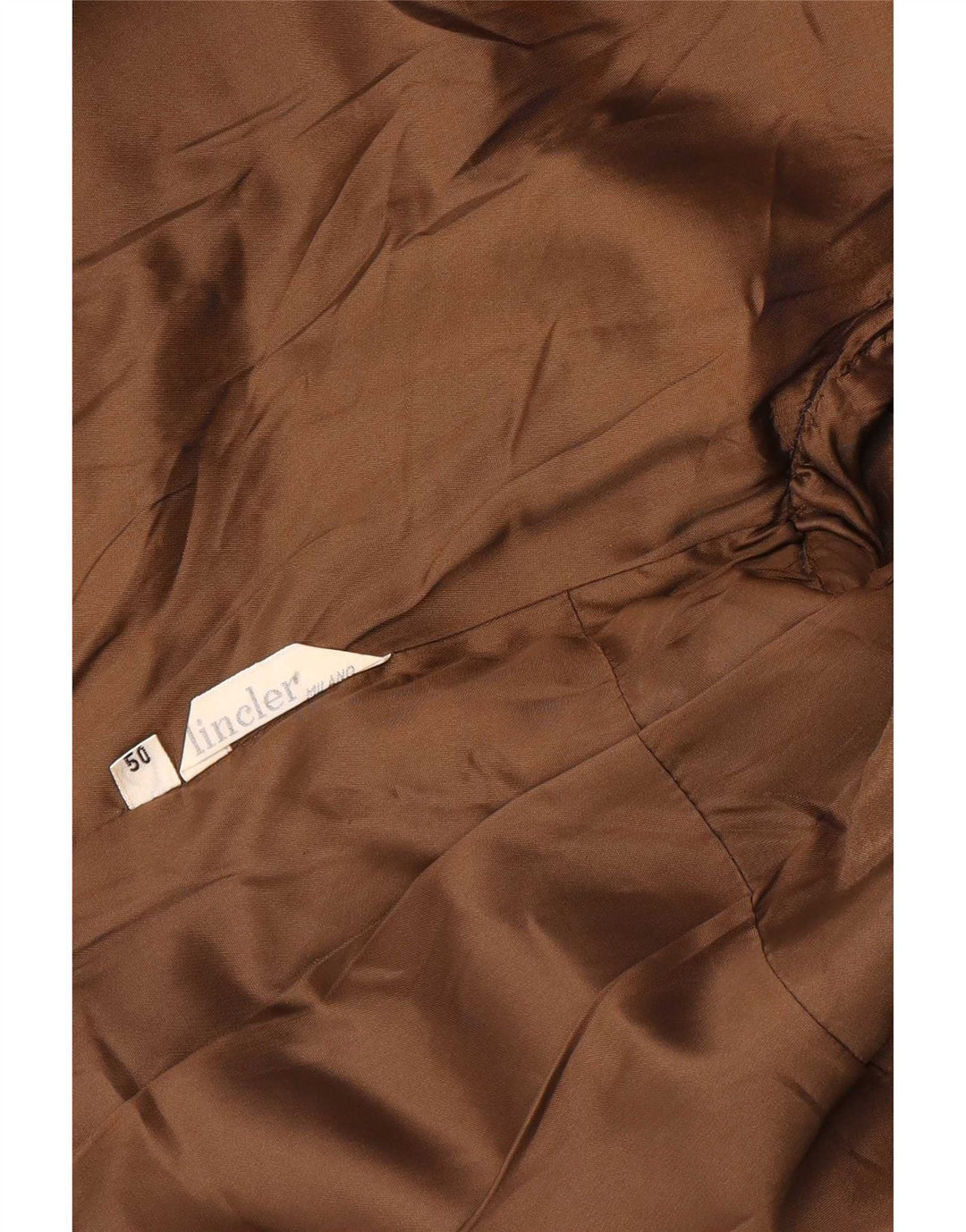 Vintage ženska jakna sa 3 gumba IT 50 XL smeđa