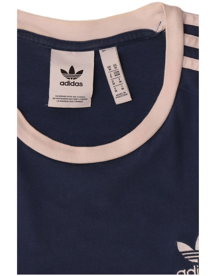 Adidas muška majica kratkih rukava srednje tamnoplavi pamuk