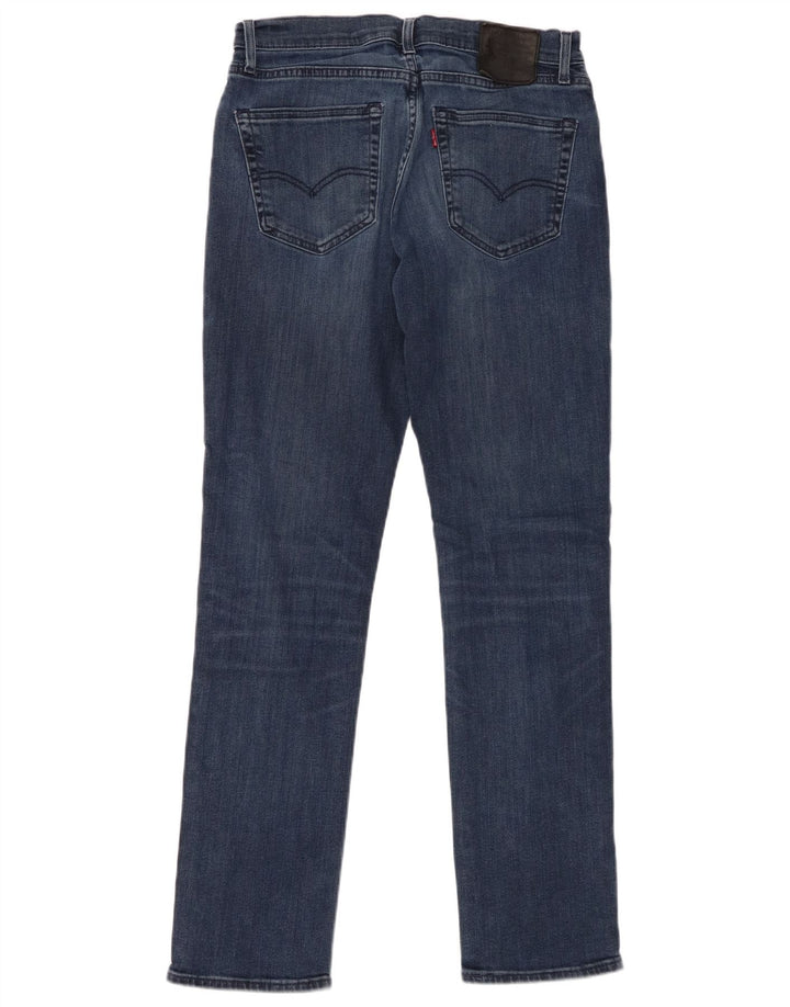 LEVI'S muške ravne traperice W32 L32 plavi pamuk