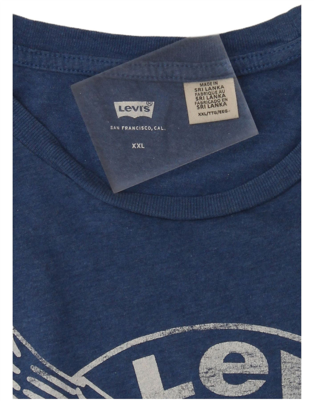Levi's muška majica kratkih rukava s grafičkim motivima 2XL plava