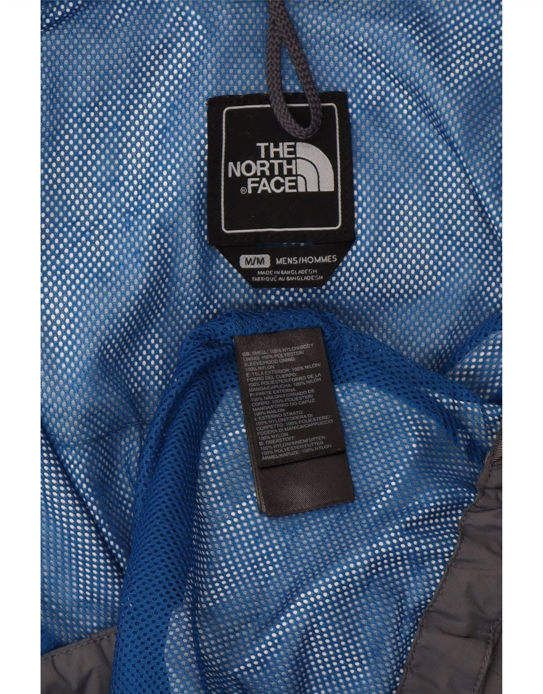 THE NORTH FACE Muška kišna jakna s kapuljačom UK 38 srednje sivi najlon