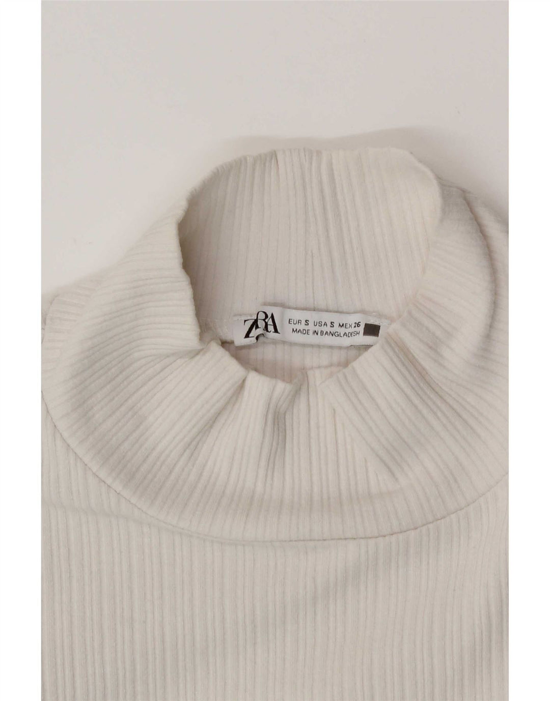 Zara ženski kratki top UK 8 Small White
