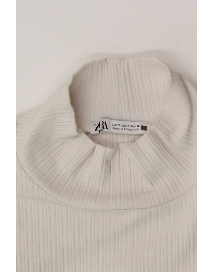 Zara ženski kratki top UK 8 Small White