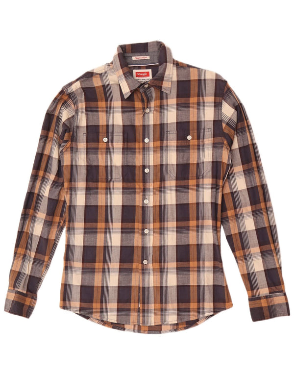 Wrangler muška flanelska košulja, mali raznobojni karirani pamuk