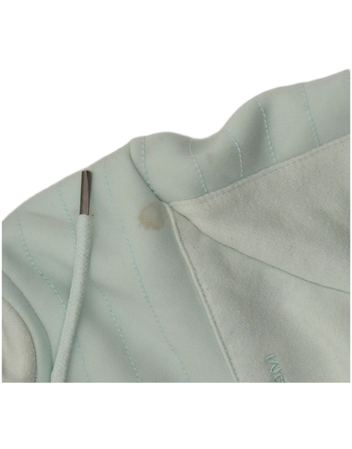 VOLCOM Ženska majica s kapuljačom s patentnim izrezom UK 12 Srednje zeleni pamuk