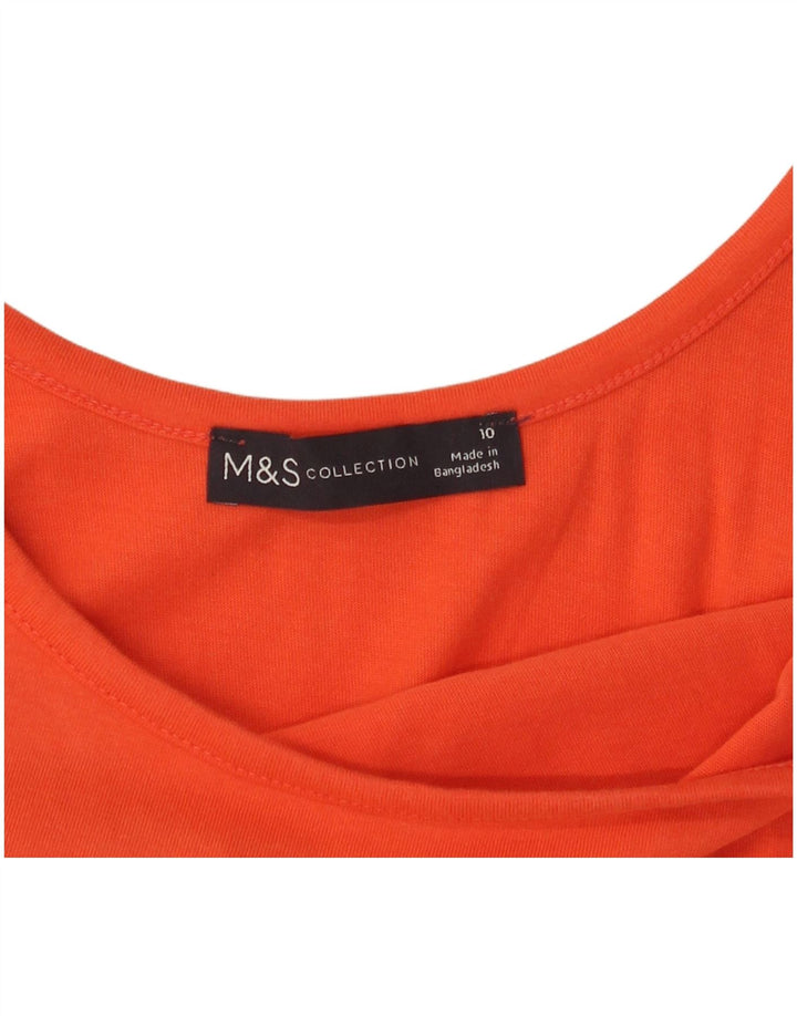 Marks & Spencer ženska maksi haljina bez rukava UK 10 mala narančasta