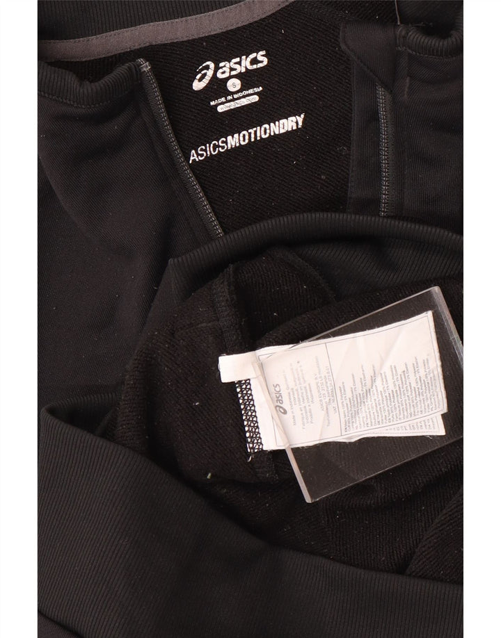 Asics muška gornja jakna od trenirke Mala crna poliester