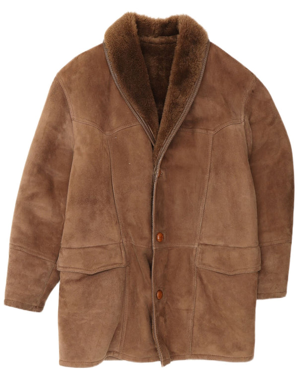 Carieri&Carieri Muški gornji kaput od šišmiša IT 46 Small Brown